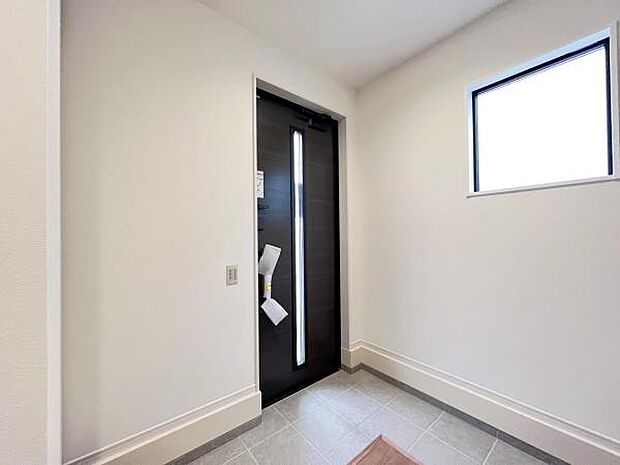 いつも気持ちよくご家族を迎えられる玄関です。