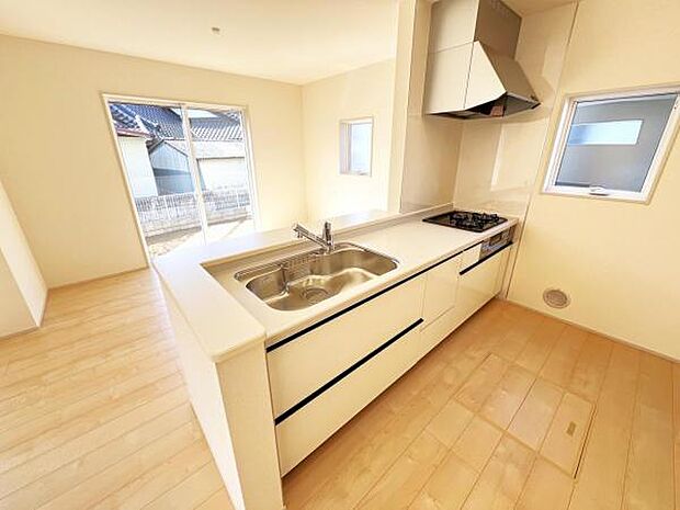 料理の時間が楽しくなるキッチンスペースです。