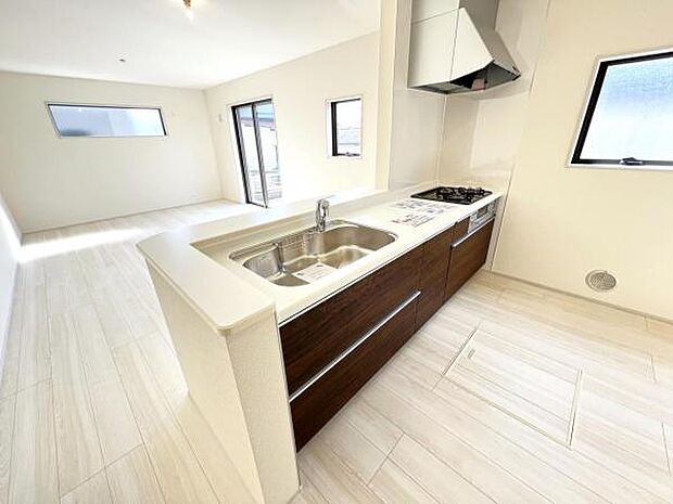 料理の時間が楽しくなるキッチンスペースです。