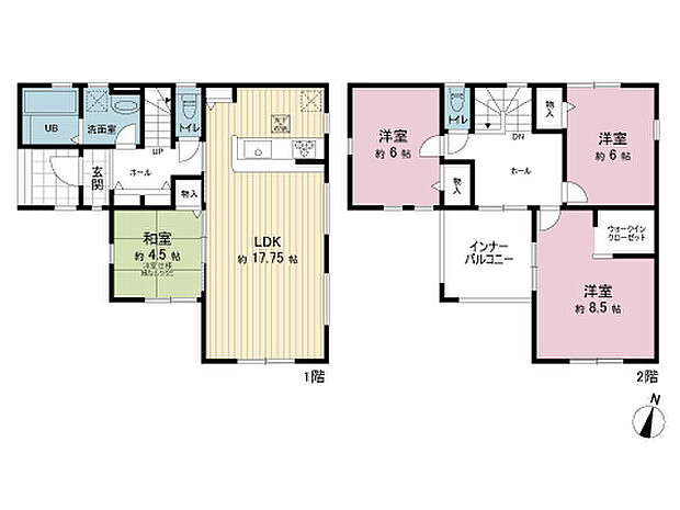 間取図です。図面と異なる場合は現況を優先させていただきます。