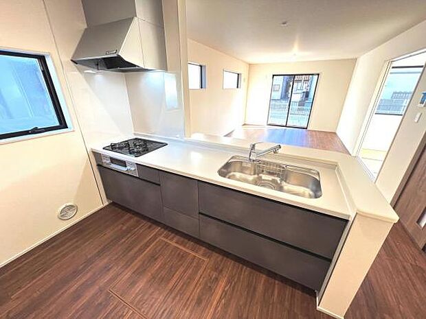 料理の時間が楽しくなるキッチンスペースです。