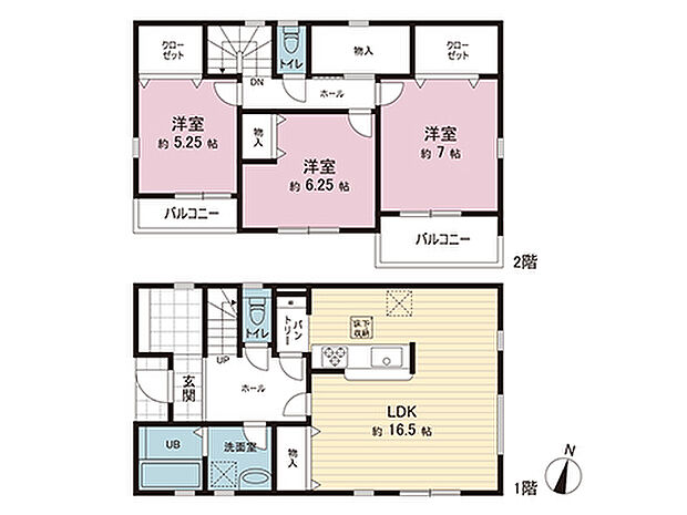 間取図です。図面と異なる場合は現況を優先させていただきます。