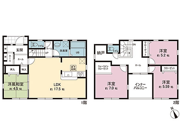 間取図です。図面と異なる場合は現況を優先させていただきます。