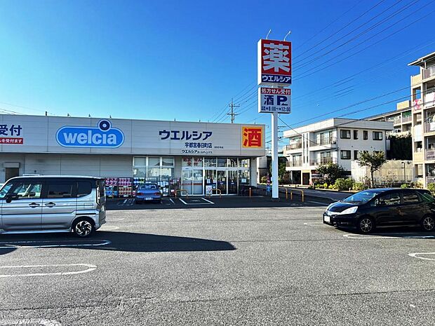 ウエルシア宇都宮春日町店まで約720m(徒歩9分)