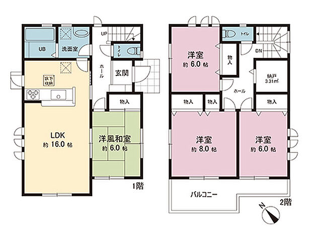 間取図です。図面と異なる場合は現況を優先させていただきます。
