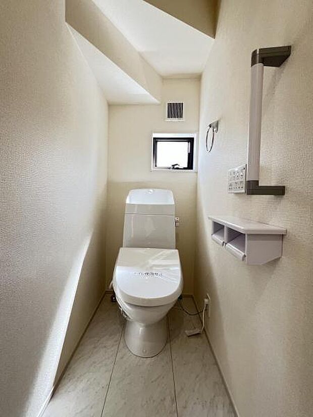 ほっと安らげるトイレ空間です。