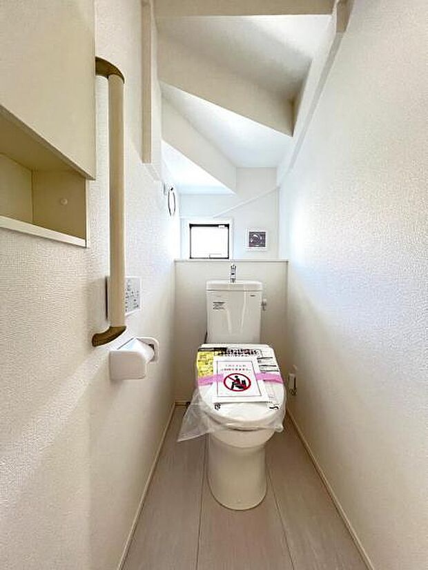 ほっと安らげるトイレ空間です。