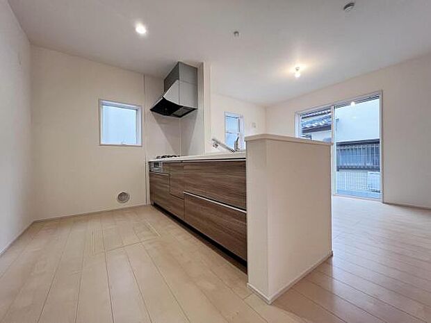 料理の時間が楽しくなるキッチンスペースです。