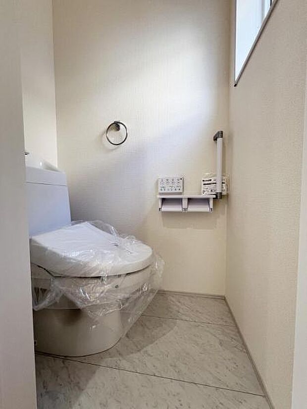 ほっと安らげるトイレ空間です。