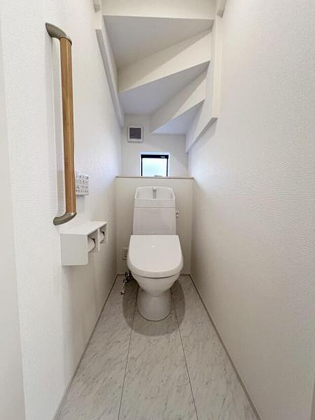 ほっと安らげるトイレ空間です。
