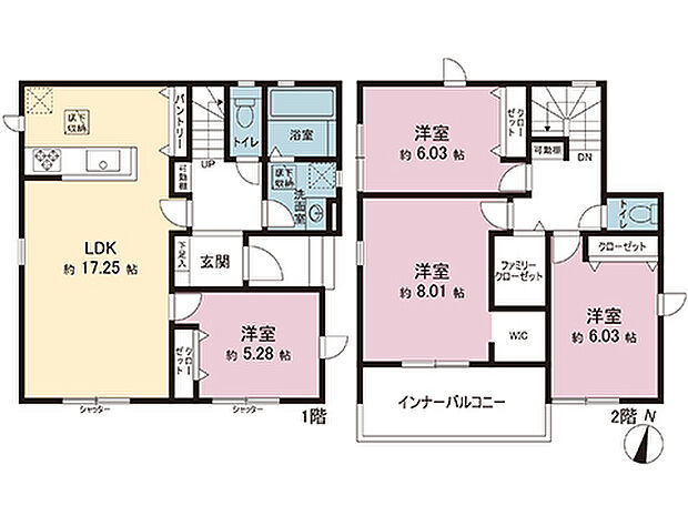 間取図です。図面と異なる場合は現況を優先させていただきます。