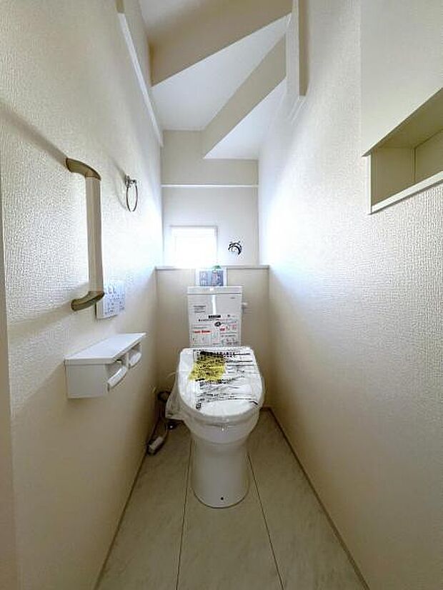 ほっと安らげるトイレ空間です。