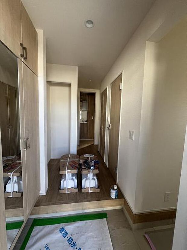 いつも気持ちよくご家族を迎えられる玄関です。