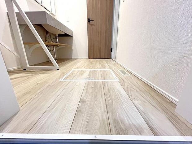 脱衣所は小さなお子様がいるご家庭にも重宝されます。