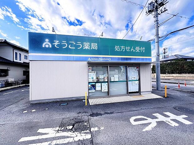そうごう薬局 宇都宮南店まで約250m（徒歩4分）