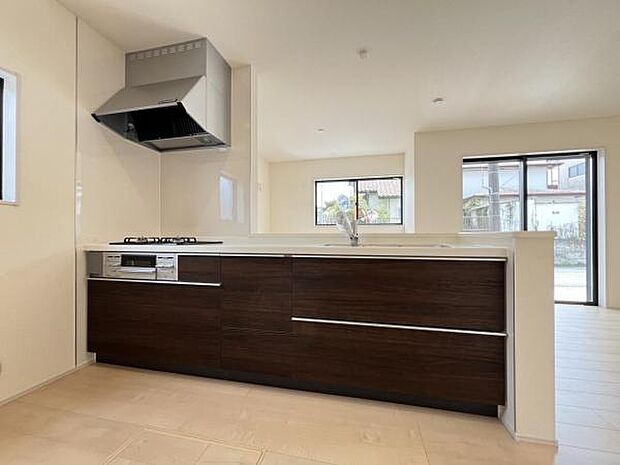 料理の時間が楽しくなるキッチンスペースです。