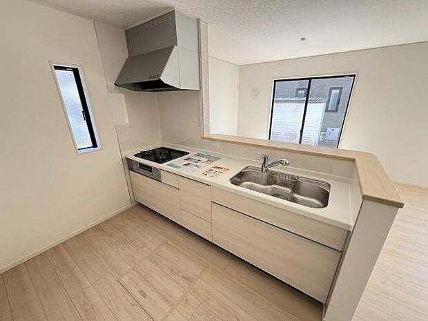 料理の時間が楽しくなるキッチンスペースです。