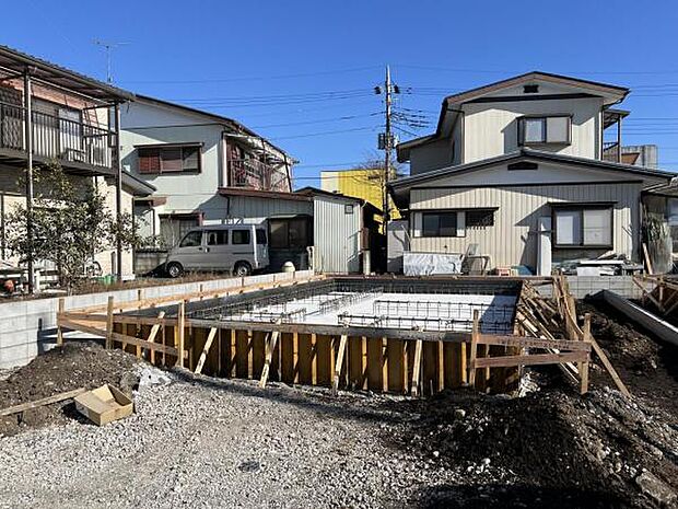 ベタ基礎です。