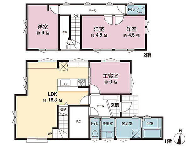 間取図です。図面と異なる場合は現況を優先させていただきます。