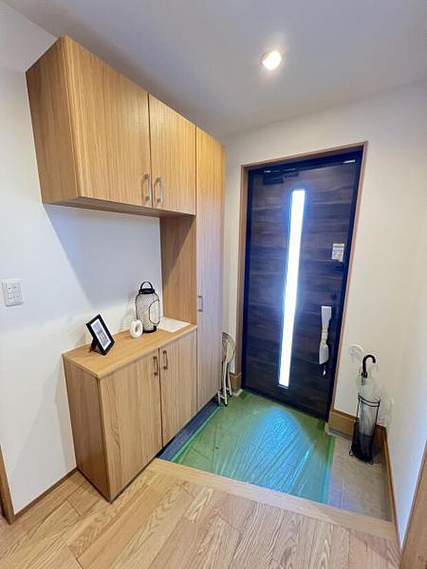 いつも気持ちよくご家族を迎えられる玄関です。