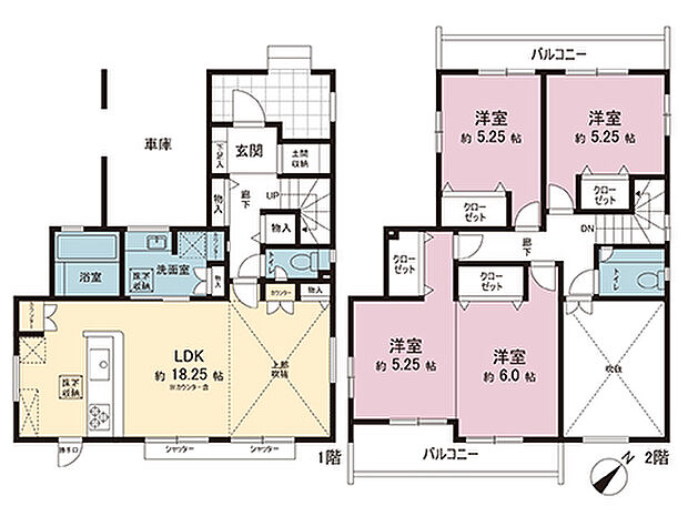 間取図です。図面と異なる場合は現況を優先させていただきます。