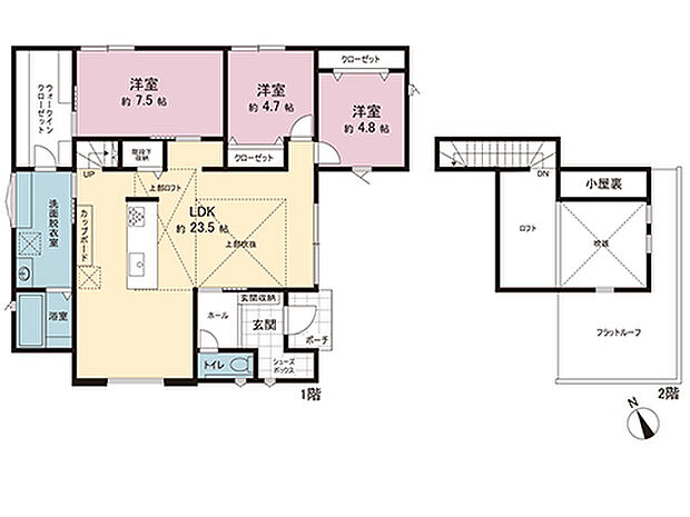 間取図です。図面と異なる場合は現況を優先させていただきます。