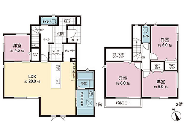 間取図です。図面と異なる場合は現況を優先させていただきます。