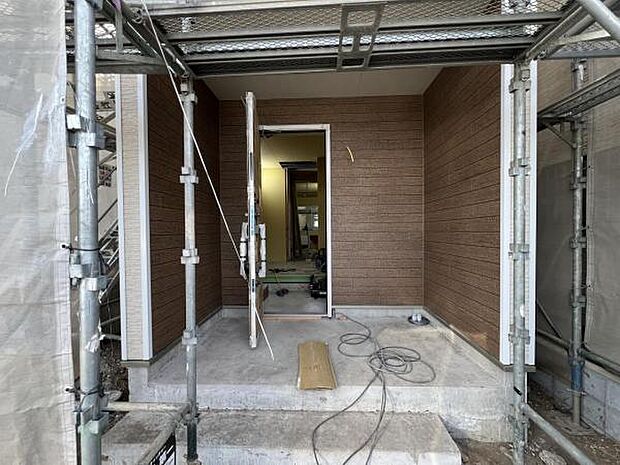 いつも気持ちよくご家族を迎えられる玄関です。