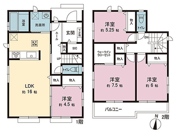 間取図です。図面と異なる場合は現況を優先させていただきます。