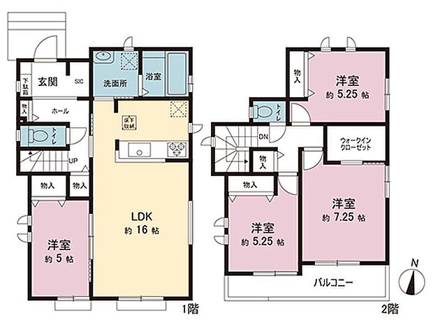 間取図です。図面と異なる場合は現況を優先させていただきます。