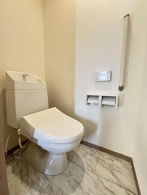 ほっと安らげるトイレ空間です。