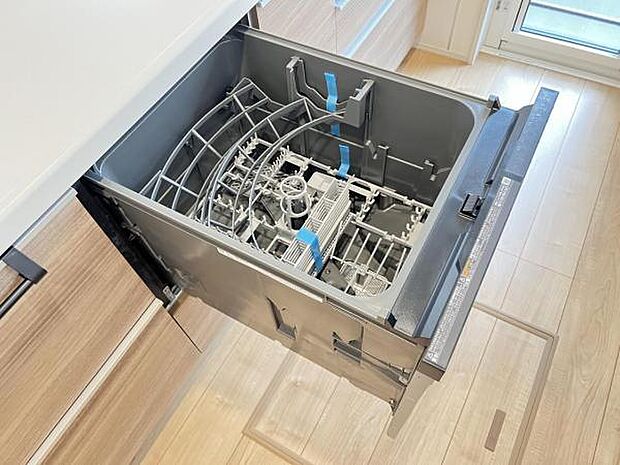 食洗機完備で、食事のあとも家族団らんの時間を過ごせますね。