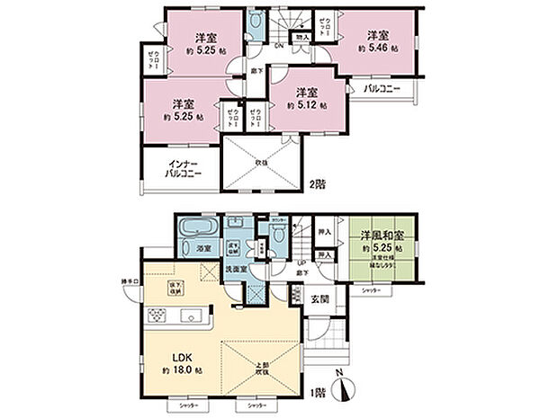 間取図です。図面と異なる場合は現況を優先させていただきます。