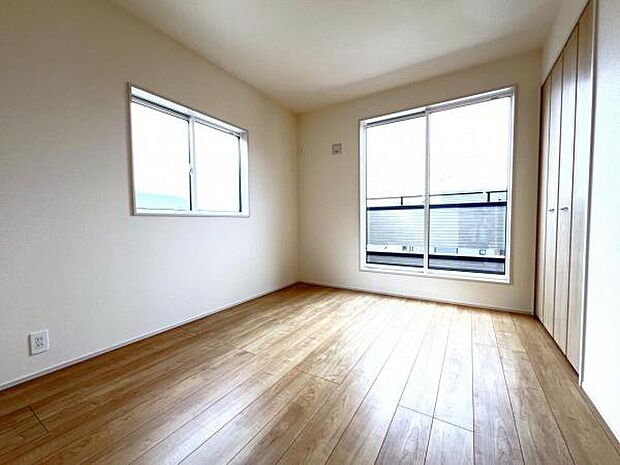 子供部屋にもちょうど良い大きさのお部屋です。