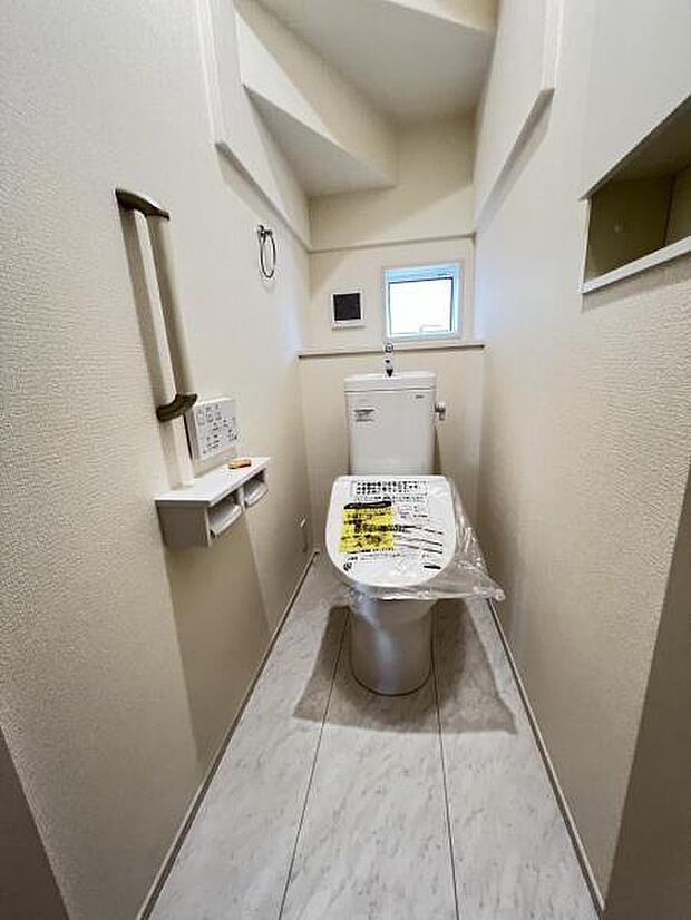 ほっと安らげるトイレ空間です。