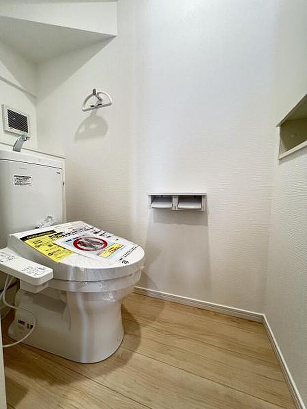ほっと安らげるトイレ空間です。
