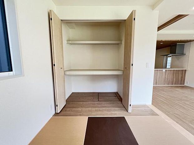 収納豊富な間取りで、室内もスッキリ快適です。