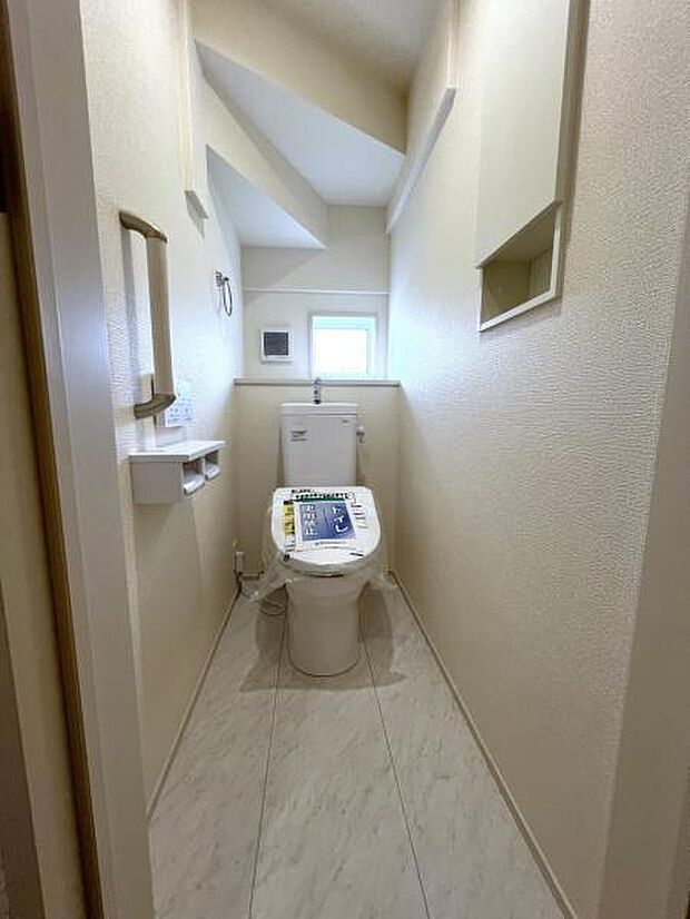 ほっと安らげるトイレ空間です。