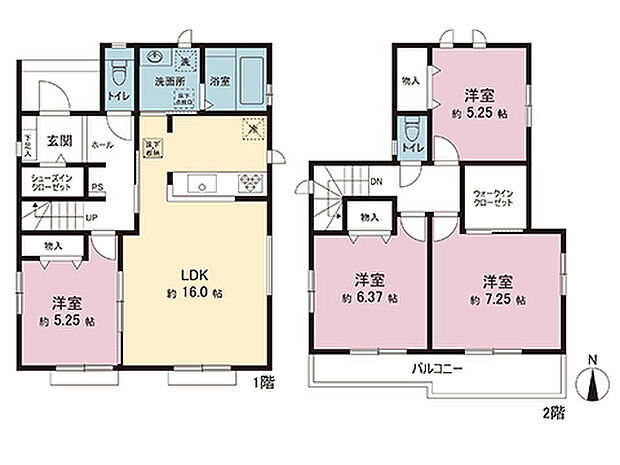 間取図です。図面と異なる場合は現況を優先させていただきます。