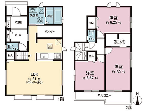 間取図です。図面と異なる場合は現況を優先させていただきます。