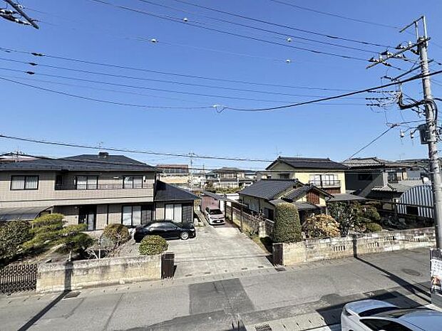 お住まいからの眺望です。