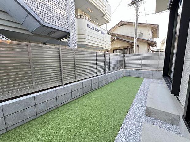 お庭スペースは、ガーデニングやなど多彩な用途でお楽しみいただけます。