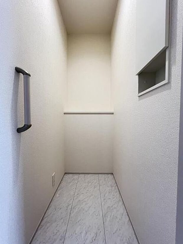 ほっと安らげるトイレ空間です。※工事中です。