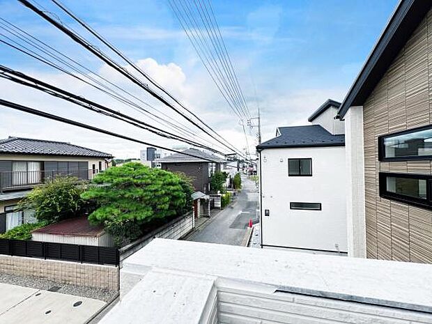 お住まいからの眺望です。