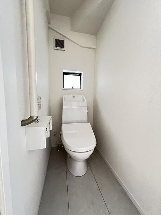 ほっと安らげるトイレ空間です。
