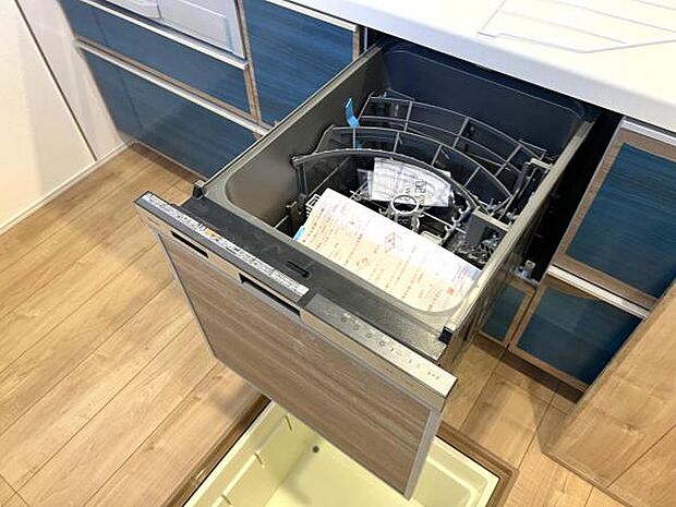 食洗機完備で、食事のあとも家族団らんの時間を過ごせますね。