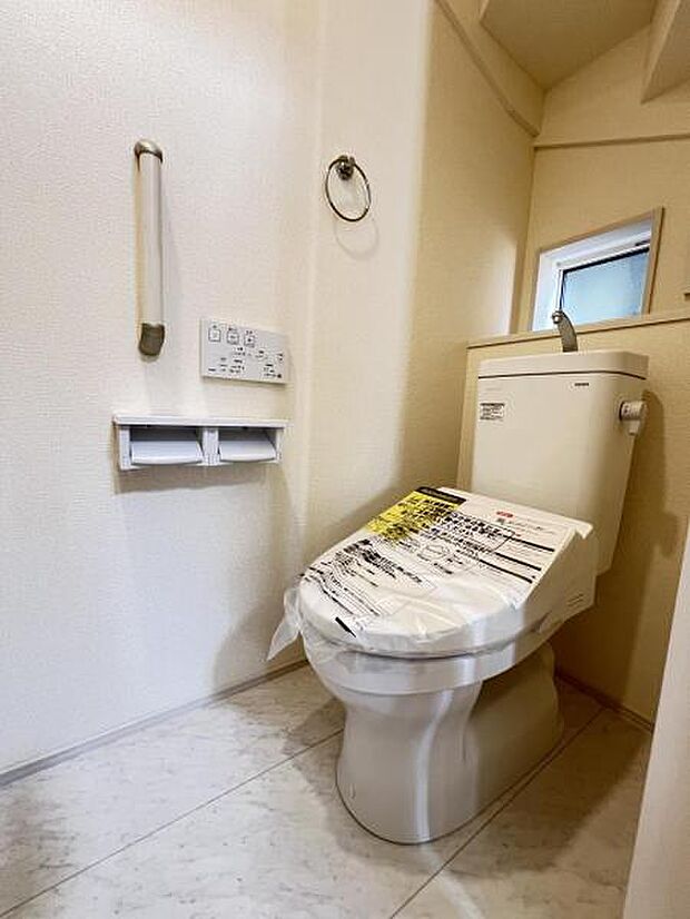 ほっと安らげるトイレ空間です。
