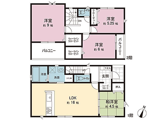 間取図です。図面と異なる場合は現況を優先させていただきます。