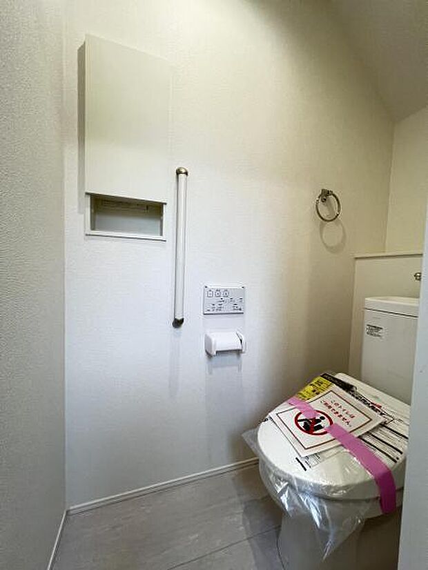 ほっと安らげるトイレ空間です。