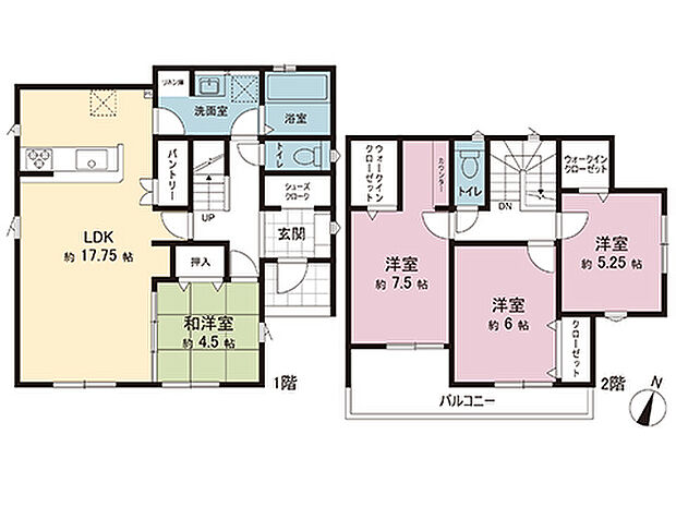 間取図です。図面と異なる場合は現況を優先させていただきます。